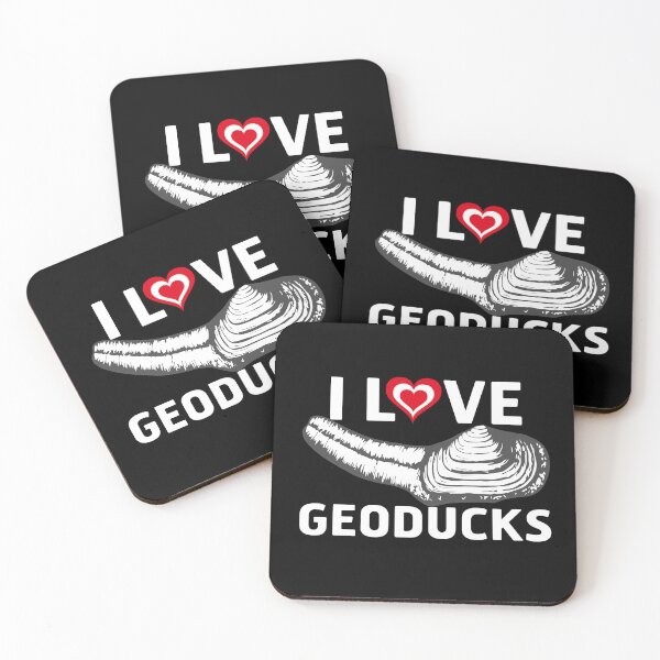 Item preview, I Love Geoducks Gooey Duck Funny Geoduck Hunter designed and sold by rifatart.