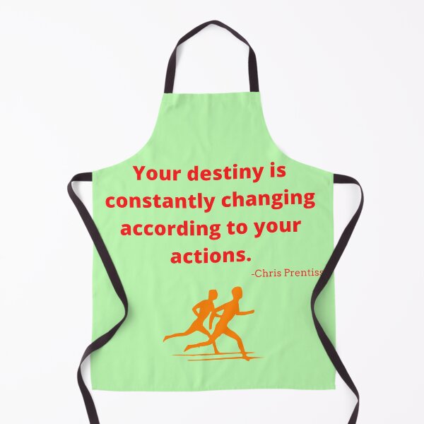 Item preview, 'Your destiny is constantly changing according to your actions'- Chris Prentiss designed and sold by Rechtop.