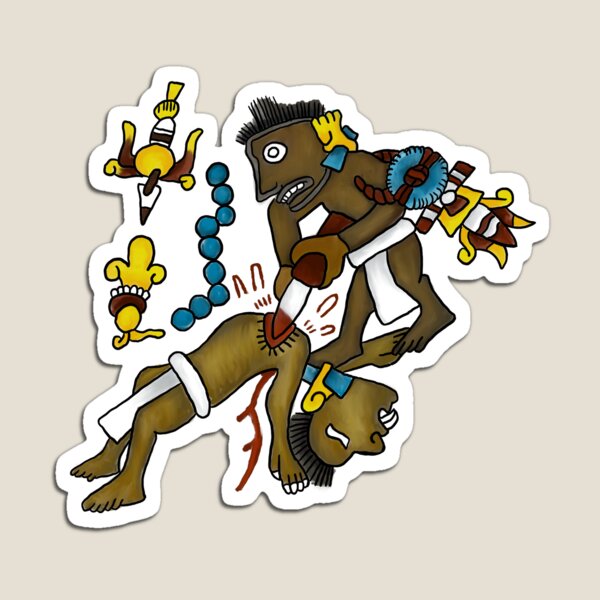 Item preview, aztec sacrifice  designed and sold by cynthia cabello.