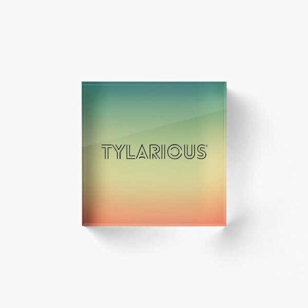 Tylarious Sunset Acrylic Block