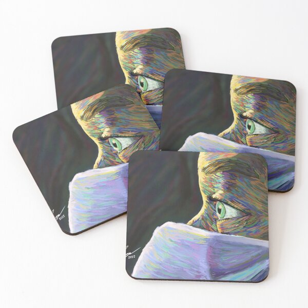 Item preview, impressionistic healthcare mask designed and sold by bkscroggs.