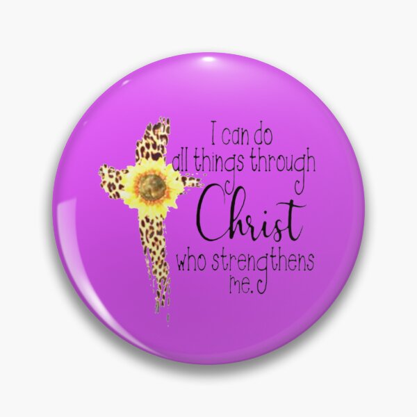 Item preview,  Can Do All Things through Christ Animal Print  PK designed and sold by Rowena Jones.