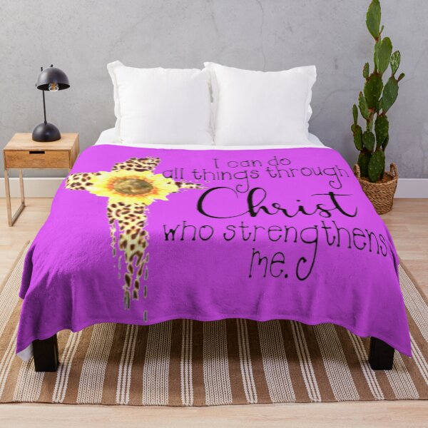 Item preview, Can Do All Things through Christ Animal Print PK designed and sold by Rowena Jones.