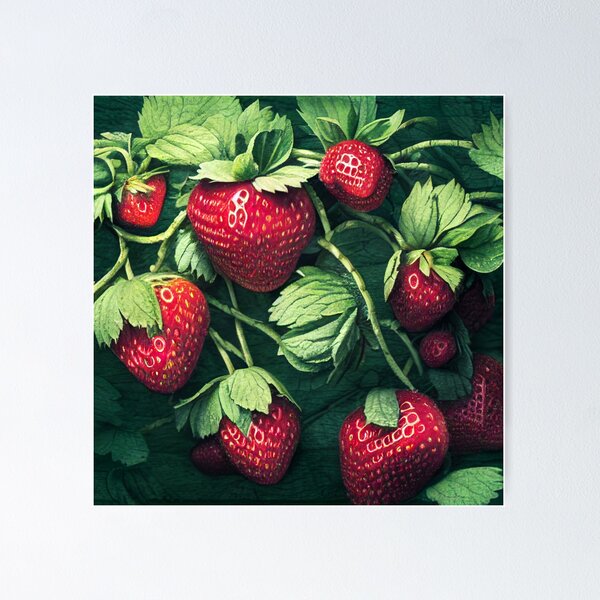 Item preview, Strawberries designed and sold by DirtyBirdLad.
