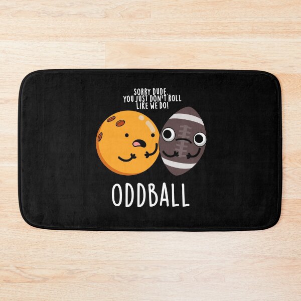 Item preview, Oddball Funny Football Puns (Dark BG) designed and sold by punnybone.
