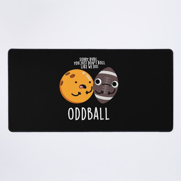 Item preview, Oddball Funny Football Puns (Dark BG) designed and sold by punnybone.