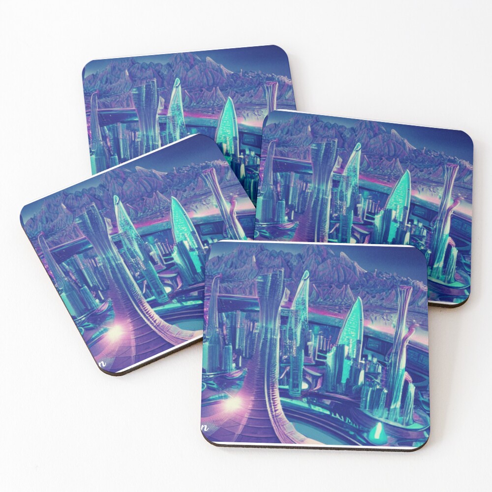 Item preview, Coasters (Set of 4) designed and sold by CoolDesign2000.