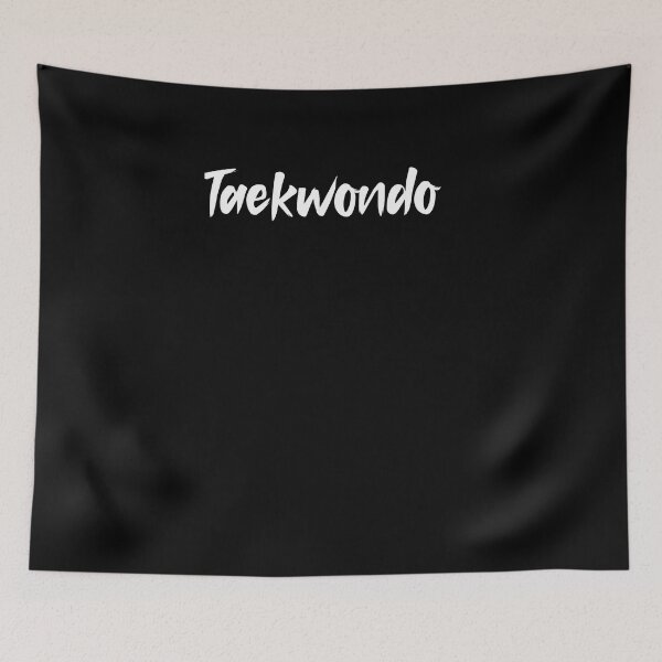 Item preview, Taekwondo Calligraphy Font. Taekwondo Instructor or Taekwondo Beginner Design designed and sold by TheKarateStore.