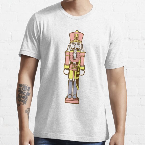 "Christmas Nutcracker retro graphic design" Tshirt for Sale by