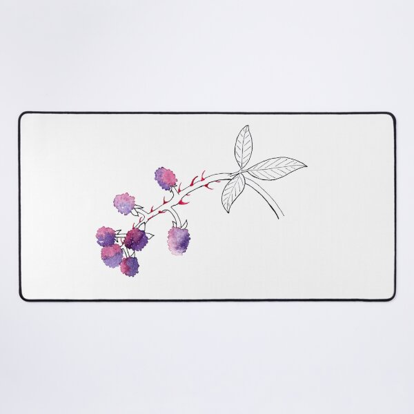 Item preview, Spiteful Blackberry Bush Watercolour designed and sold by Nicky Rollings.