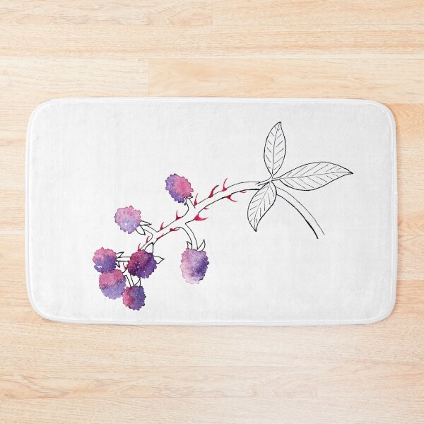 Item preview, Spiteful Blackberry Bush Watercolour designed and sold by Nicky Rollings.