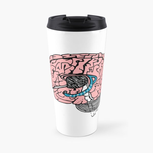 Human brain Travel Coffee Mug