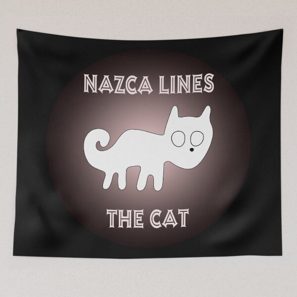 Item preview, Cat from Nazca lines designed and sold by siloto.