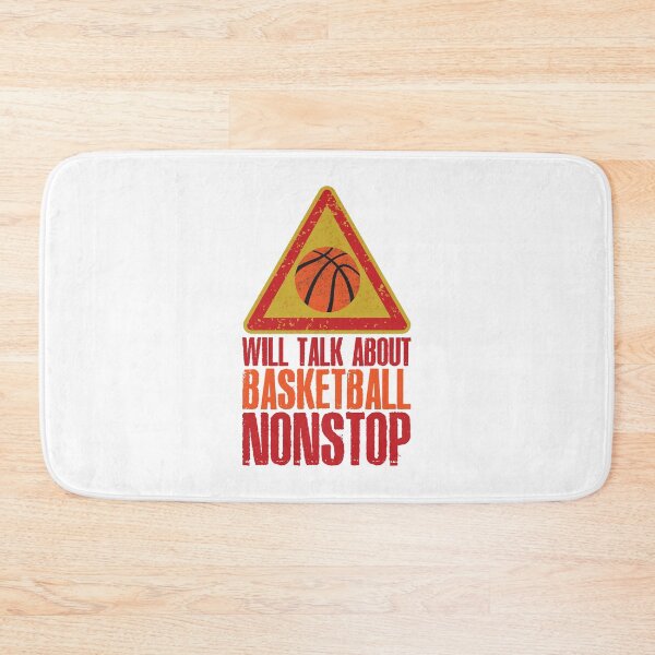 Item preview, Warning. Will Talk About Basketball Nonstop designed and sold by chillaxcats.