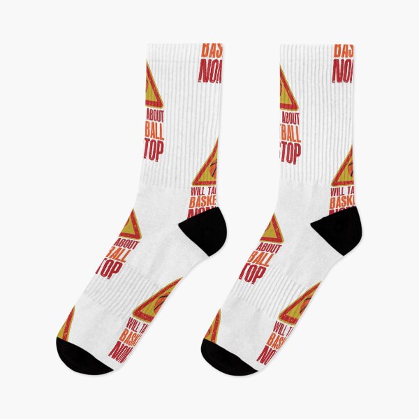 Item preview, Warning. Will Talk About Basketball Nonstop designed and sold by chillaxcats.