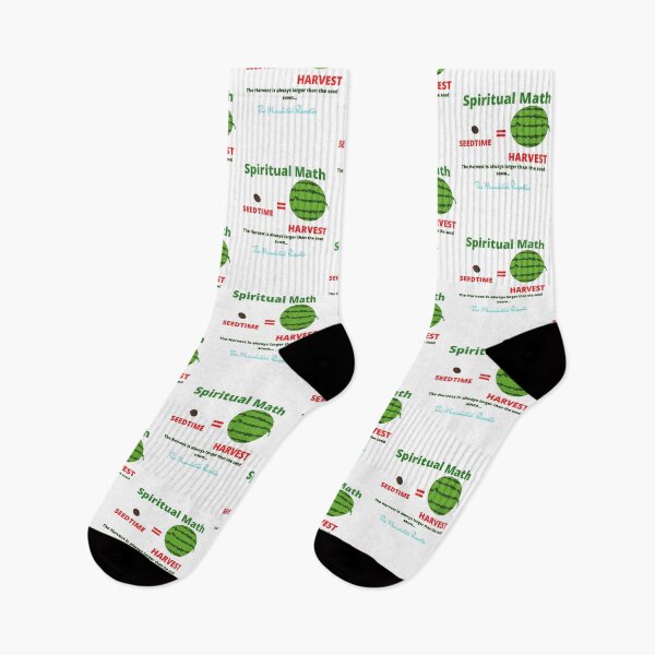 Item preview, Spiritual Math - Seedtime and Harvest - White designed and sold by TheReporter1.