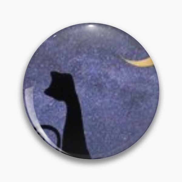 Item preview, Black Cat Moon Gazing designed and sold by RMDSCreations.