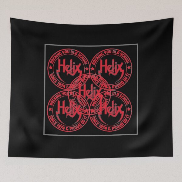 Item preview, Helix band red logo vintage designed and sold by ANAELZER.