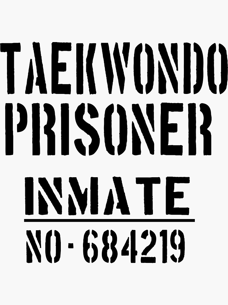"Taekwondo Prisoner Inmate! Funny Lazy Halloween Costume for a