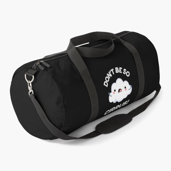 Item preview, Don't Be So Cirrus Funny Cloud Puns (Dark BG) designed and sold by punnybone.