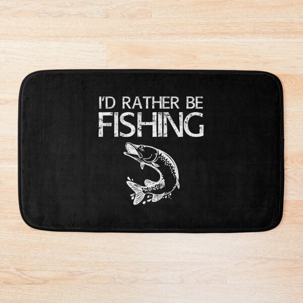 Item preview, I'd Rather Be Fishing Funny Fisherman designed and sold by Abaddon-art.