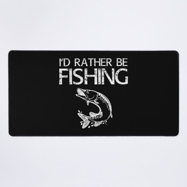 Item preview, I'd Rather Be Fishing Funny Fisherman designed and sold by Abaddon-art.