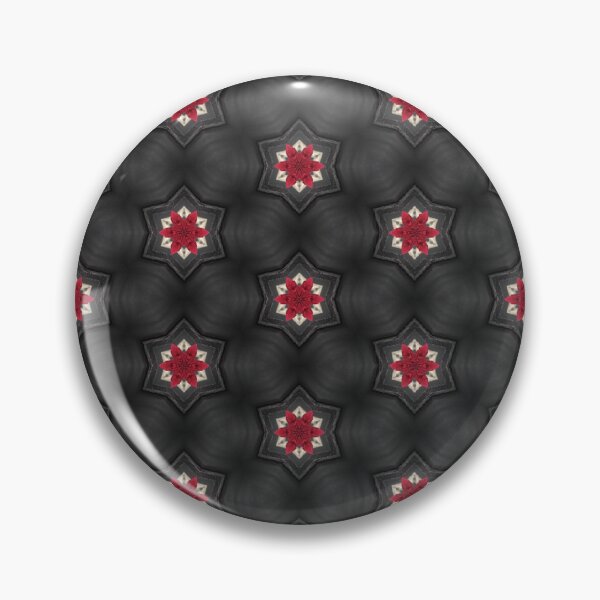 Item preview, Grey and red Textile work designed and sold by tshirtsandme.