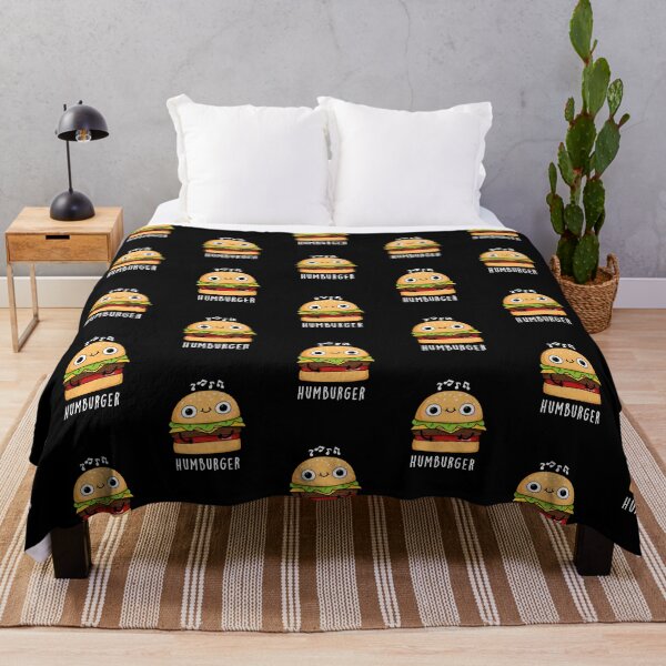 Item preview, Humburger Funny Burger Puns (Dark BG) designed and sold by punnybone.