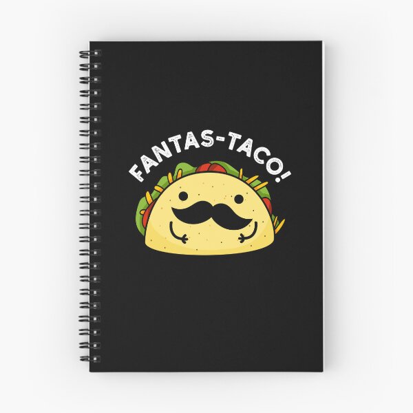 Item preview, Fantas-taco Fantastic Funny Taco Puns (Dark BG) designed and sold by punnybone.