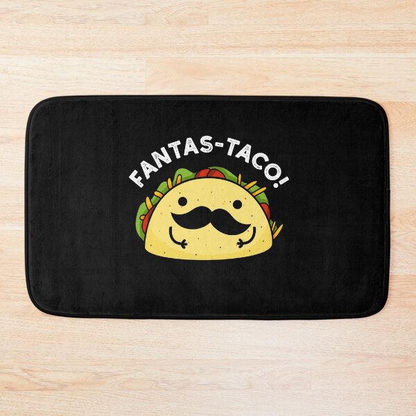 Item preview, Fantas-taco Fantastic Funny Taco Puns (Dark BG) designed and sold by punnybone.
