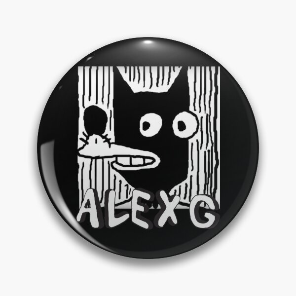 Item preview, (Sandy) Alex G Dog Logo Sticker designed and sold by Rhubarbbechtel.
