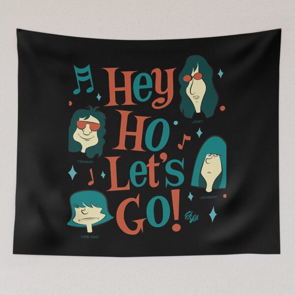 Item preview, Hey Ho, Lets Go! Funny  designed and sold by ANAELZER.