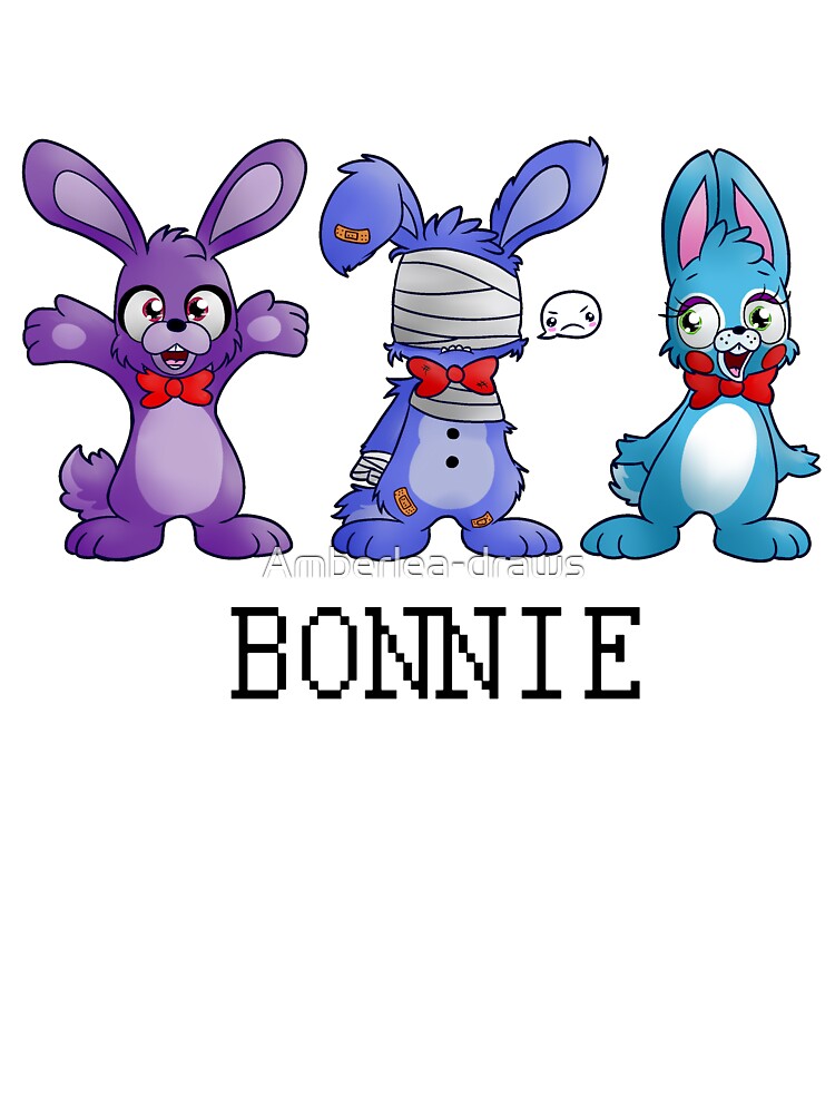 Fnaf Plush Toys - All Characters (7) Flower Fox Bonnie, Fnaf