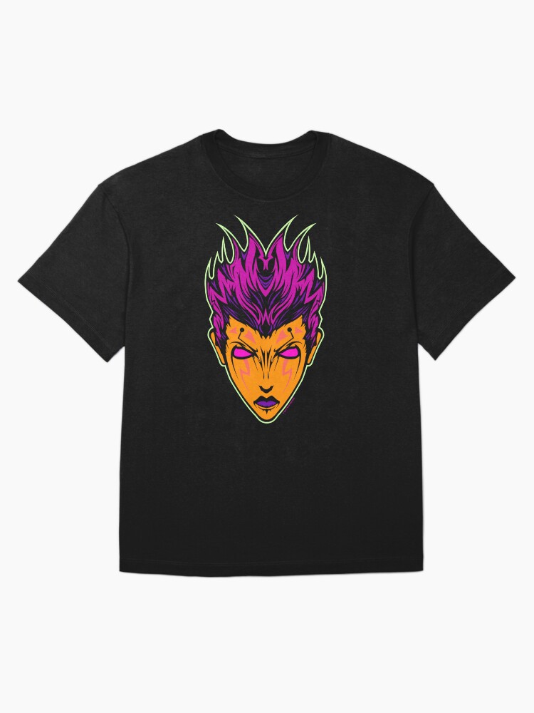 Thumbnail 3 of 7, Oversized T-Shirt, army of none - firestar remix designed and sold by sadmachine.