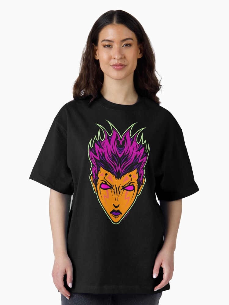 Thumbnail 1 of 7, Oversized T-Shirt, army of none - firestar remix designed and sold by sadmachine.