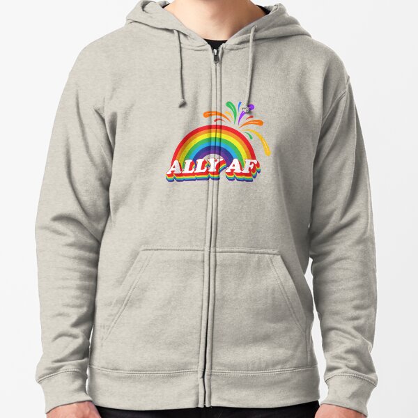 Item preview, Gay Pride Ally AF designed and sold by LadyRebelFL.