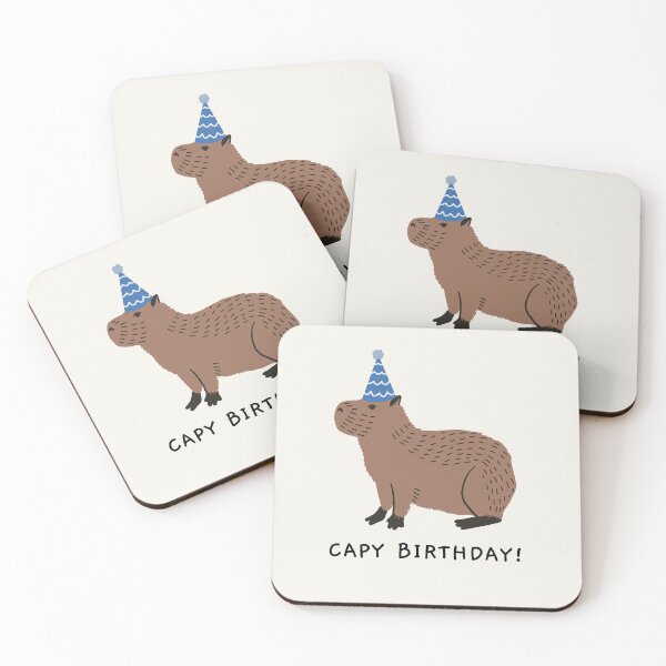 Item preview, Capy Birthday! designed and sold by AprilCreations.