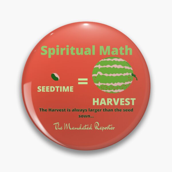 Item preview, Spiritual Math - Seedtime and Harvest - Watermelon designed and sold by TheReporter1.
