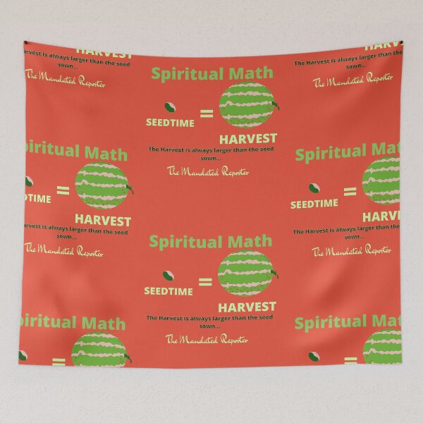 Item preview, Spiritual Math - Seedtime and Harvest - Watermelon designed and sold by TheReporter1.