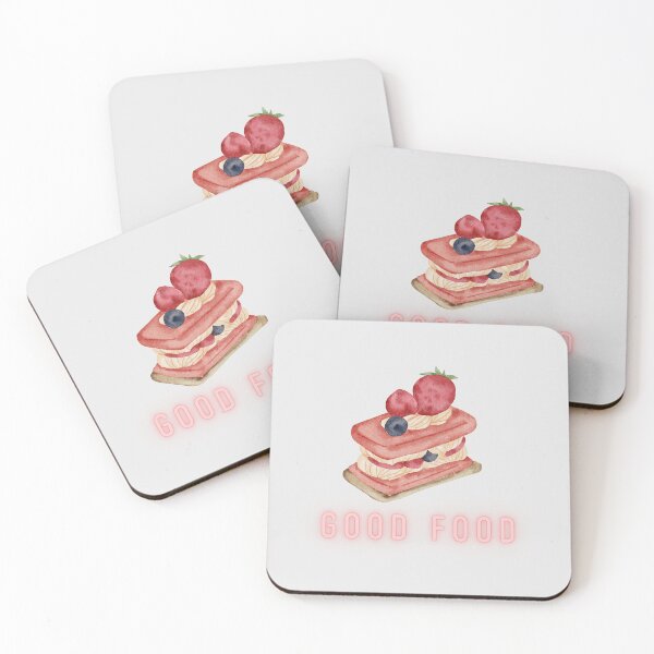 Item preview, Pink Berries Desserts Lovers - Good Dessert Good Mood designed and sold by Levated.