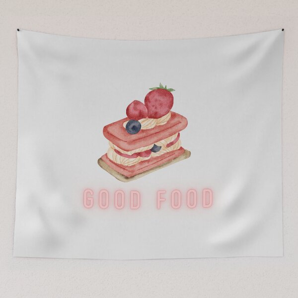Item preview, Pink Berries Desserts Lovers - Good Dessert Good Mood designed and sold by Levated.