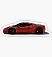Ferrari 488 GTB Supercar Sticker