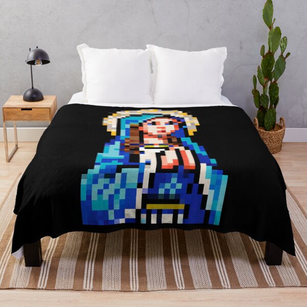 Item preview, Blessed Virgin Mary - Pixel Art designed and sold by ANAELZER.