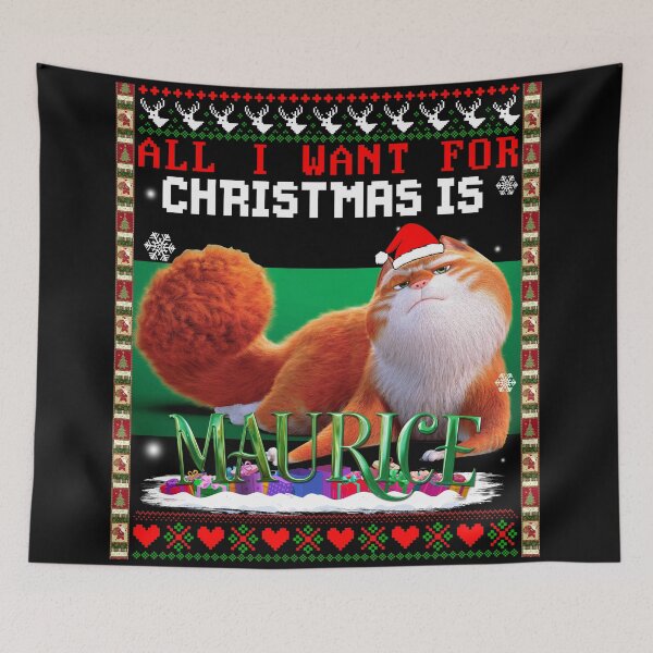 Item preview, All I Want For Christmas Is Maurice designed and sold by SamanthaRich33.