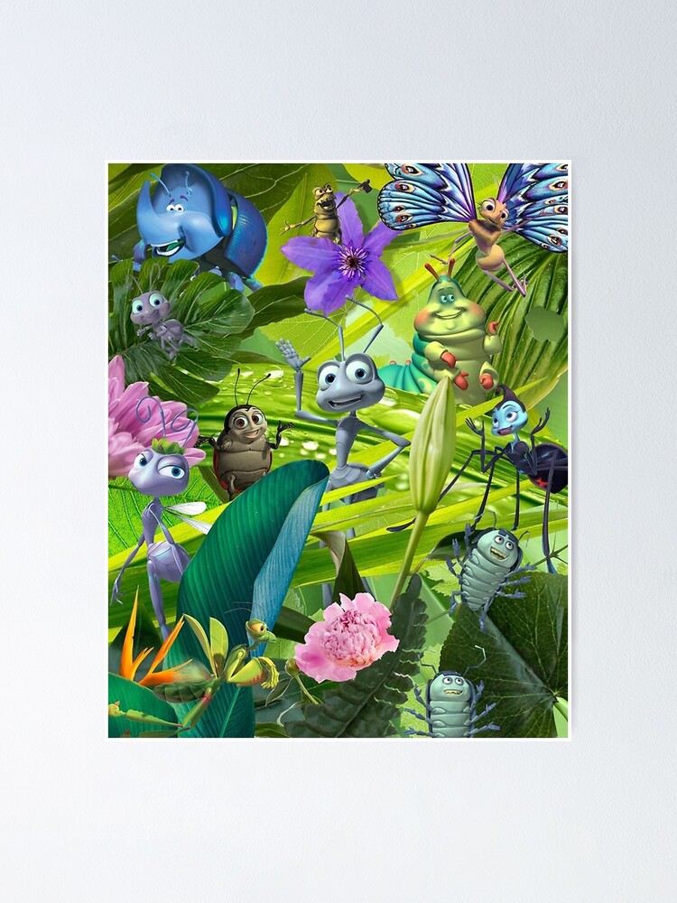 A Bugs Life Poster Poster For Sale By Perkinsjames Redbubble   Fposter,small,wall Texture,product,750x1000 