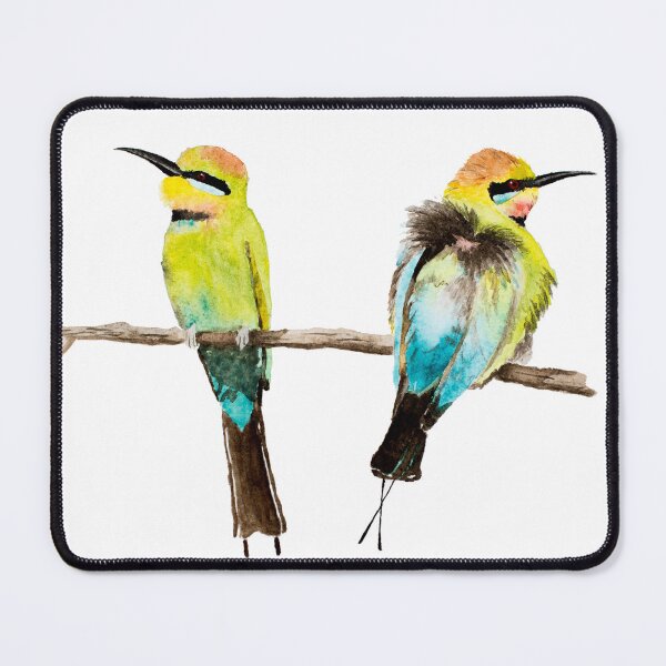 Item preview, Rainbow Bee Eater Pair designed and sold by Nicky Rollings.