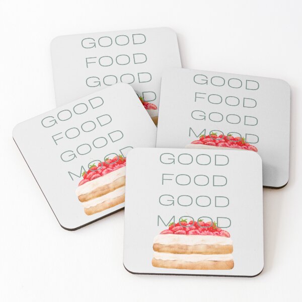 Item preview, Pink Berries Desserts Lovers - Good Dessert Good Mood designed and sold by Levated.