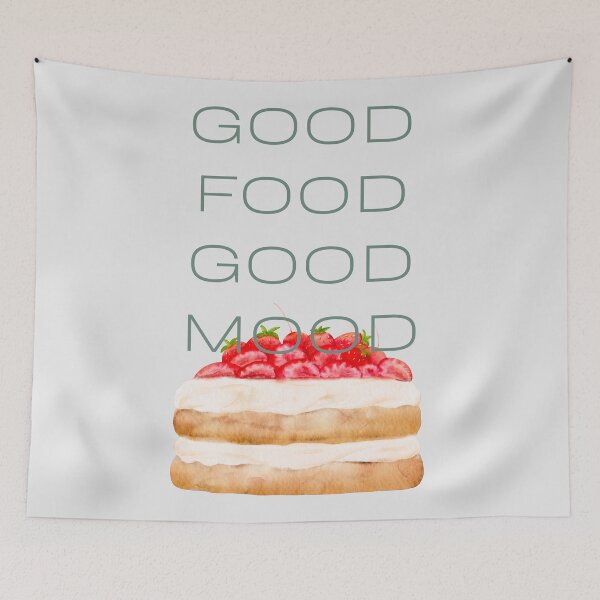 Item preview, Pink Berries Desserts Lovers - Good Dessert Good Mood designed and sold by Levated.