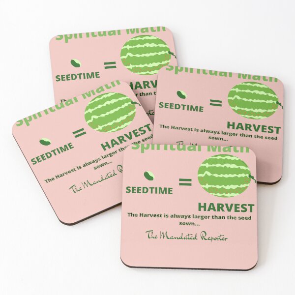 Item preview, Spiritual Math - Seedtime and Harvest - Pink designed and sold by TheReporter1.