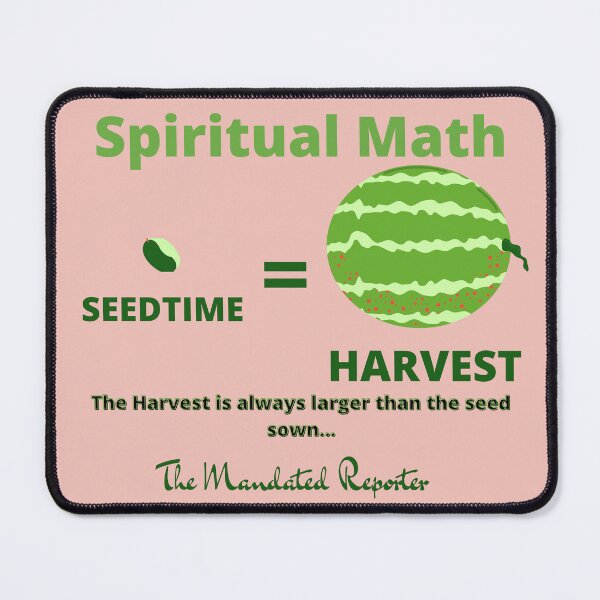 Artikelvorschau, Spirituelle Mathematik - Saatzeit und Ernte - Pink entworfen und verkauft von TheReporter1.